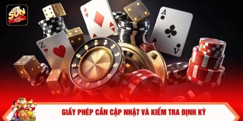 Giấy Phép Hoạt Động 2 Giấy phép cần cập nhật và kiểm tra định kỳ